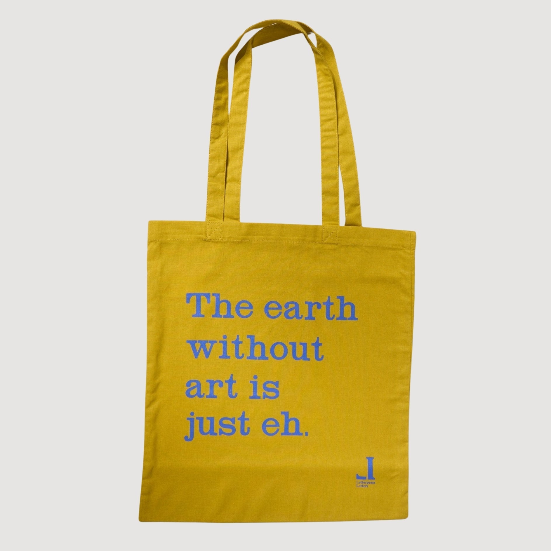 Message Tote Bag / Letterpress Letters