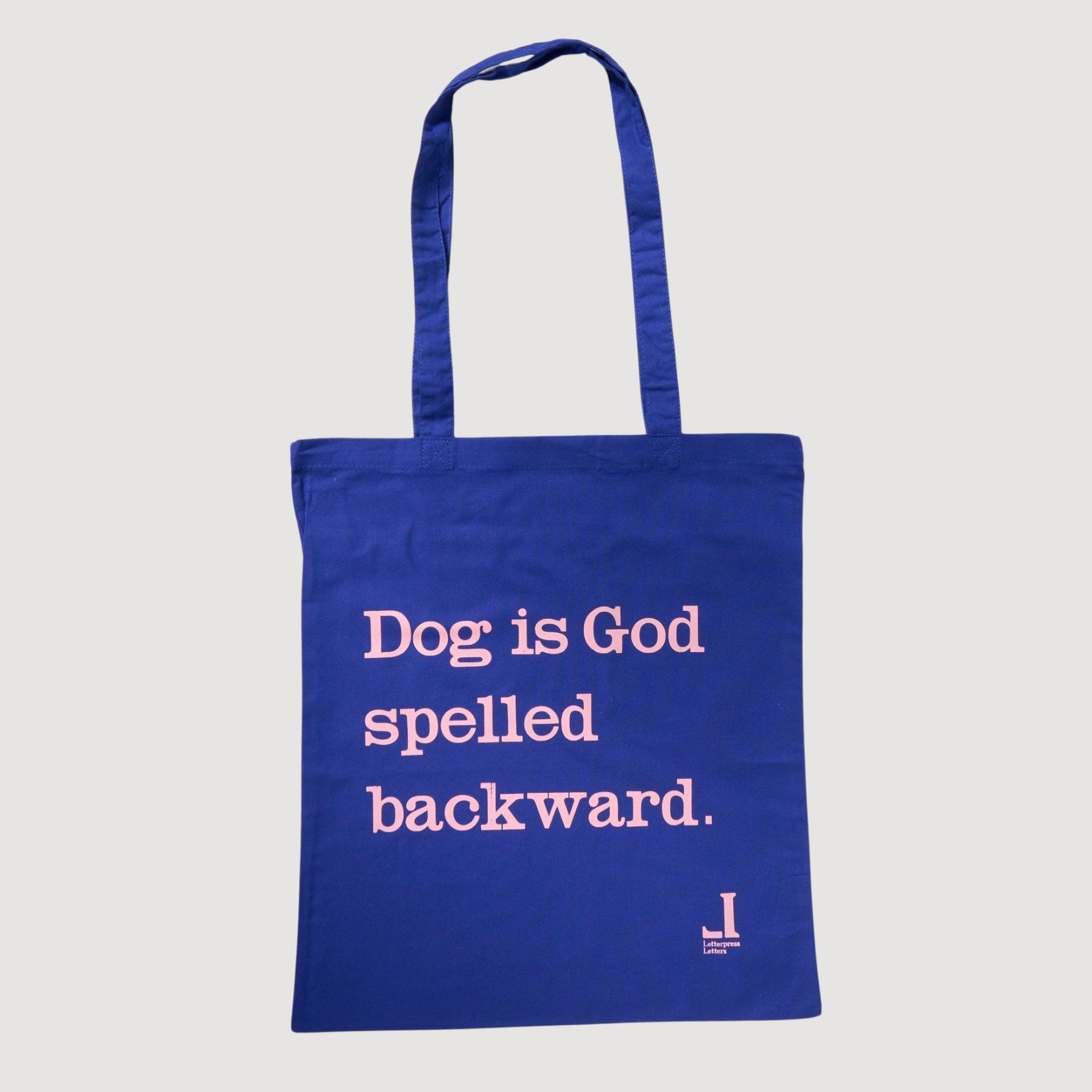 Message Tote Bag / Letterpress Letters
