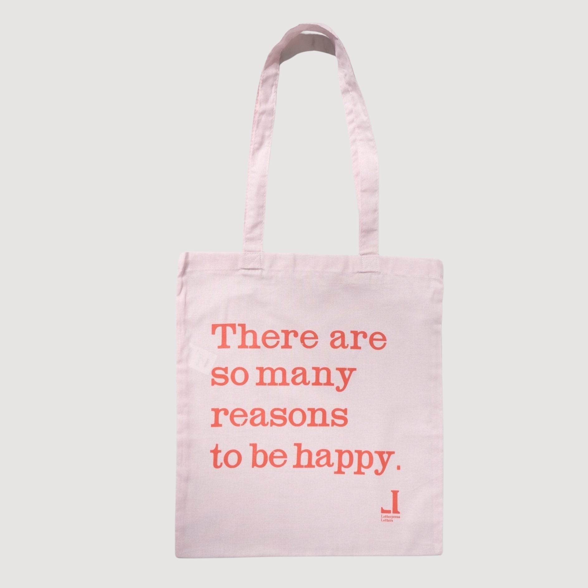 Message Tote Bag / Letterpress Letters
