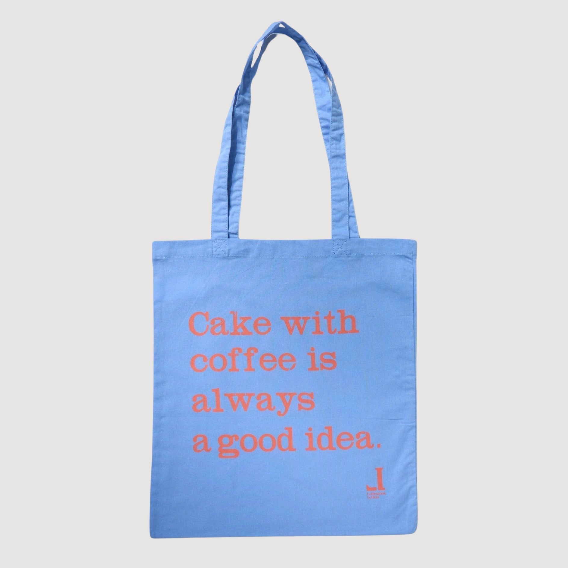 Message Tote Bag / Letterpress Letters