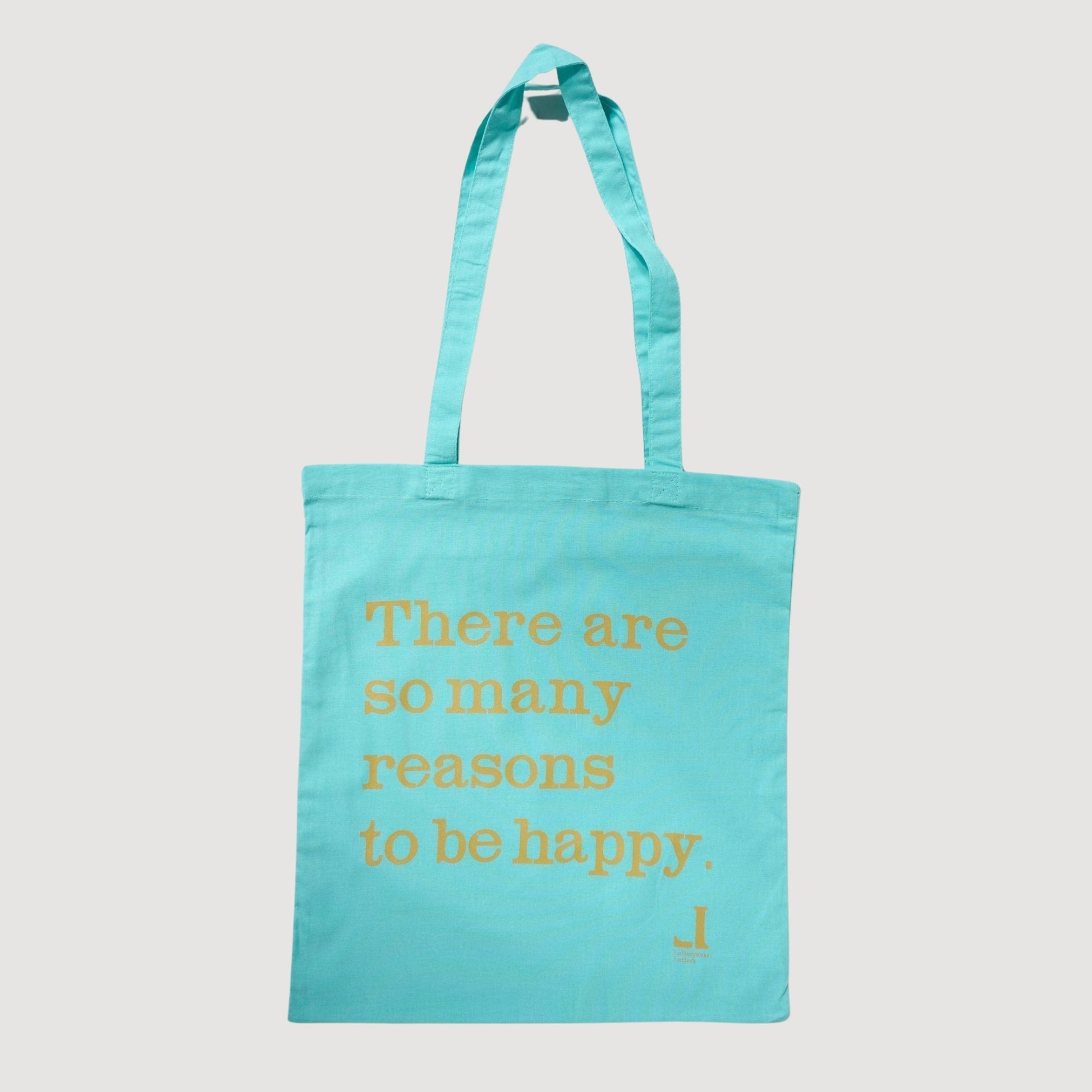 Message Tote Bag / Letterpress Letters