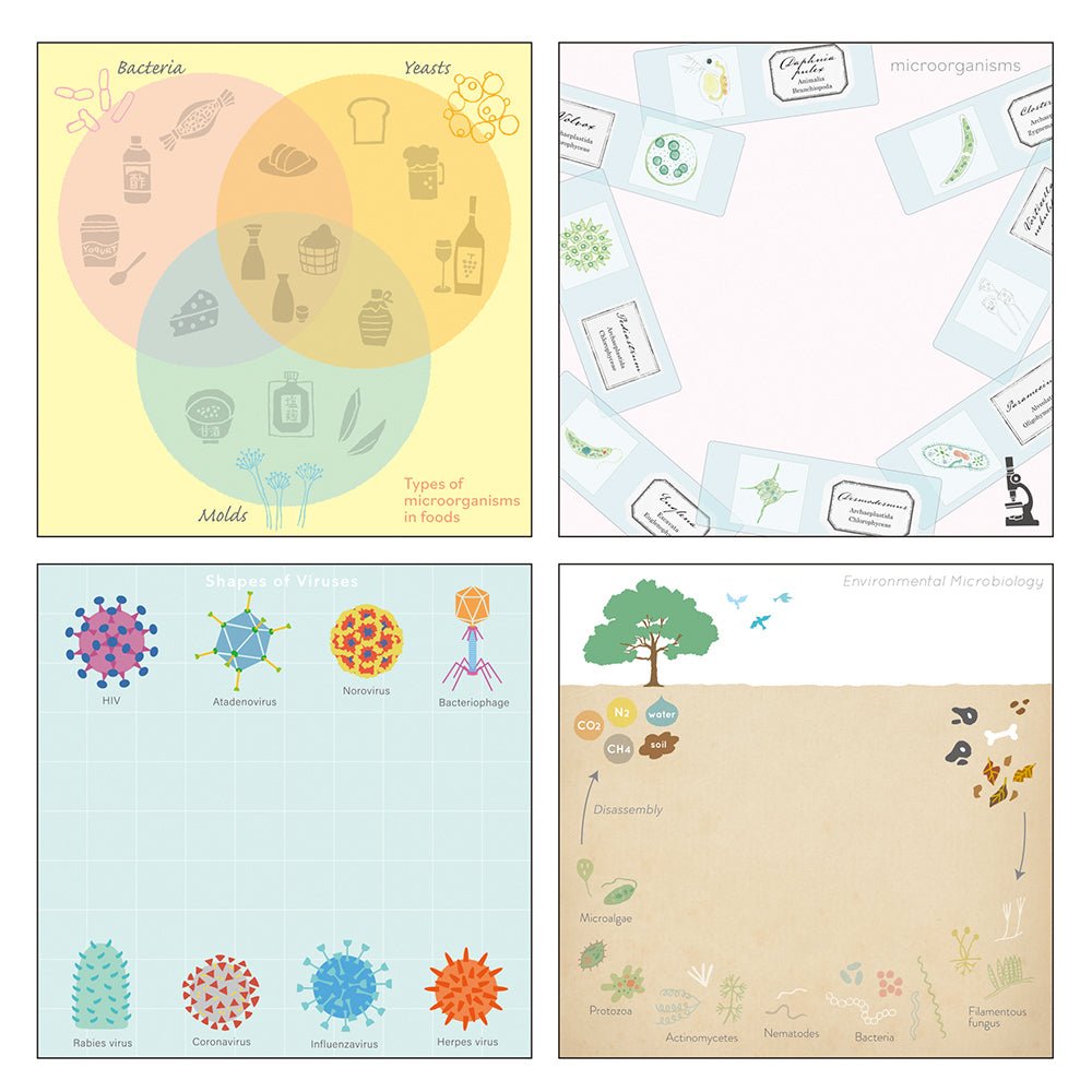 STUDY HOLIC Memo Pad Square / GreenFlash