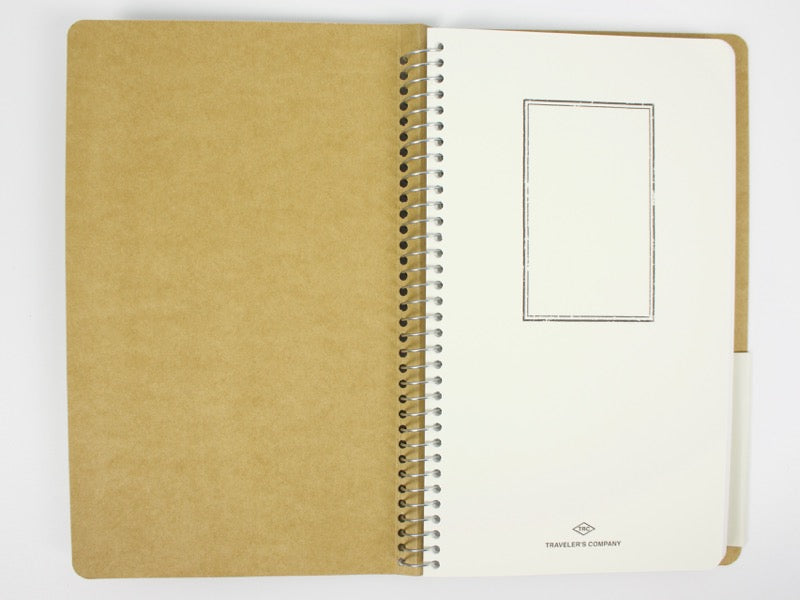 Traveler's Company MD Paper A5 Slim Spiral
