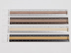 Midori Aluminum and Wood Ruler