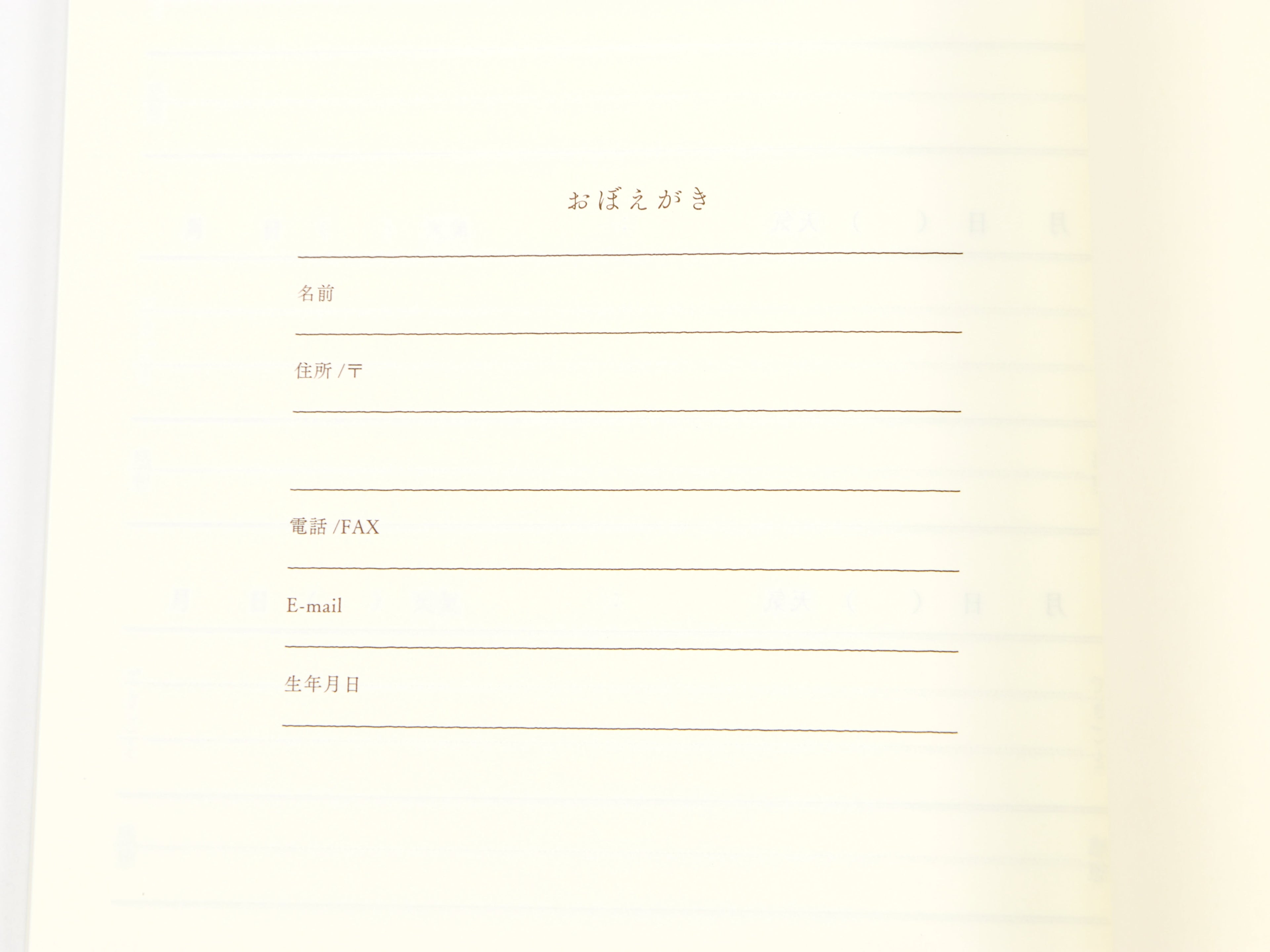 Midori Flexible Diary