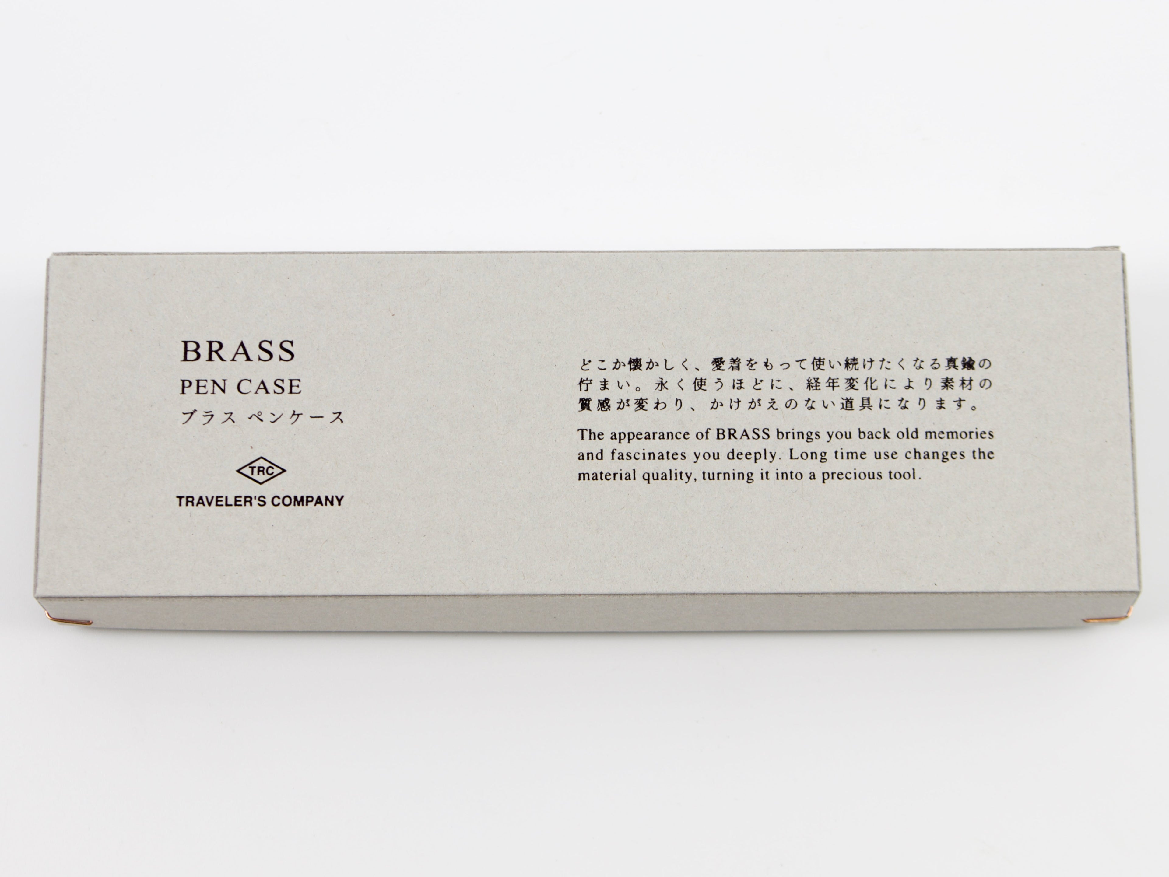 Traveler's Company Brass Pen Case