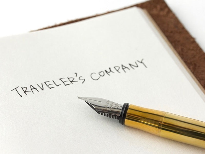 The Traveler's Company Brass Fountain Pen