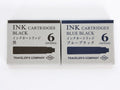 Traveler's Company Brass Fountain Pen Ink Cartridge 6pk