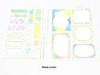 Midori Yuru Log Writeable Stickers