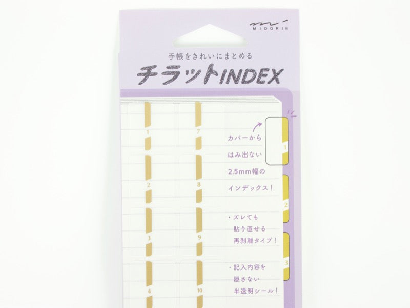 Midori Chiratto Page Tabs