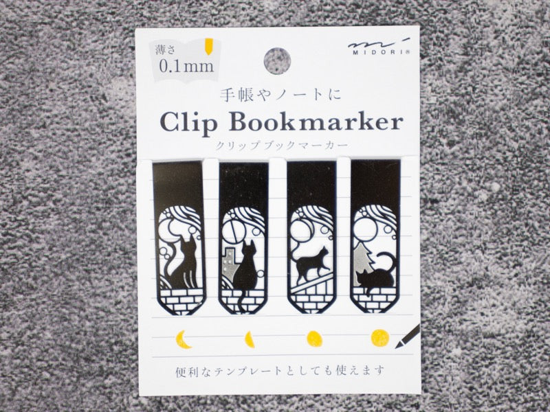 Midori Clip Bookmarker Icon Stencil