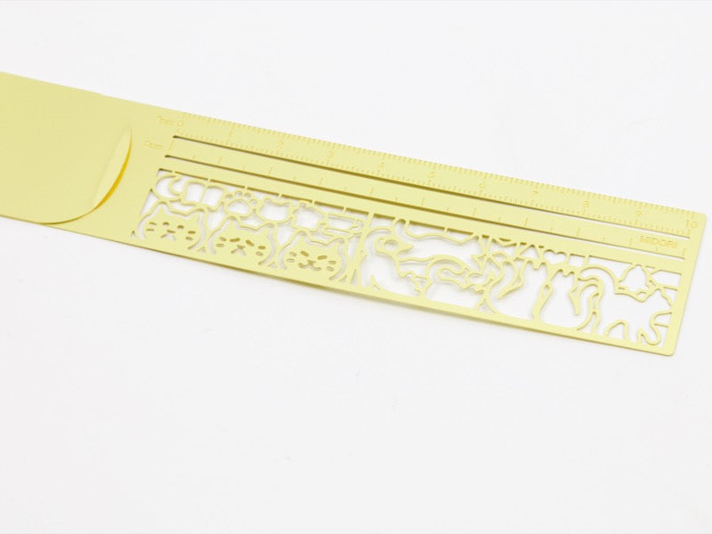 Midori Clip Ruler Stencil
