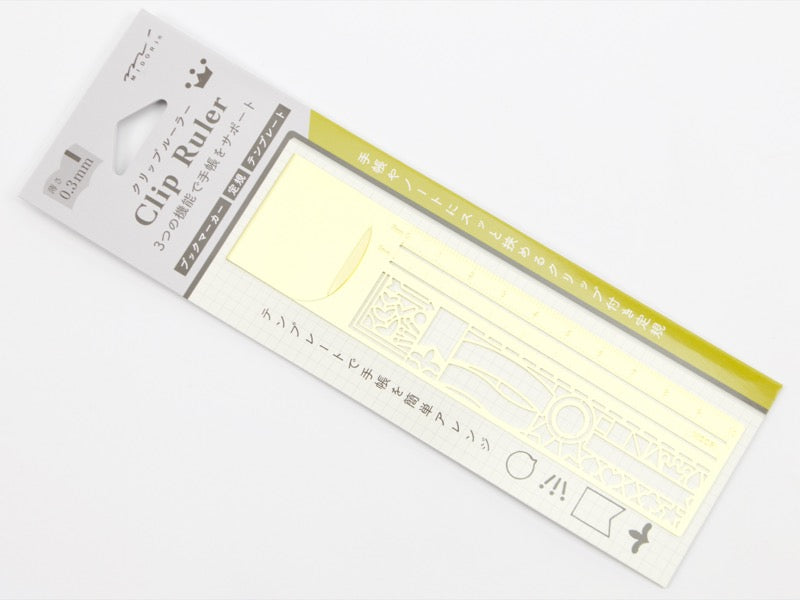 Midori Clip Ruler Stencil