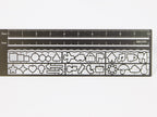 Midori Clip Ruler Stencil