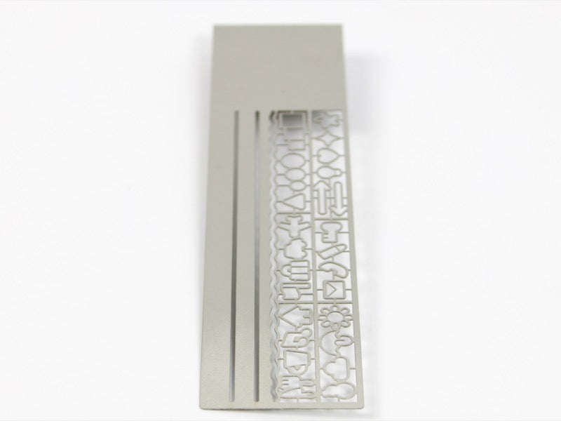 Midori Clip Ruler Stencil