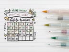 Midori Paintable Stamp Marker 6 Color Set