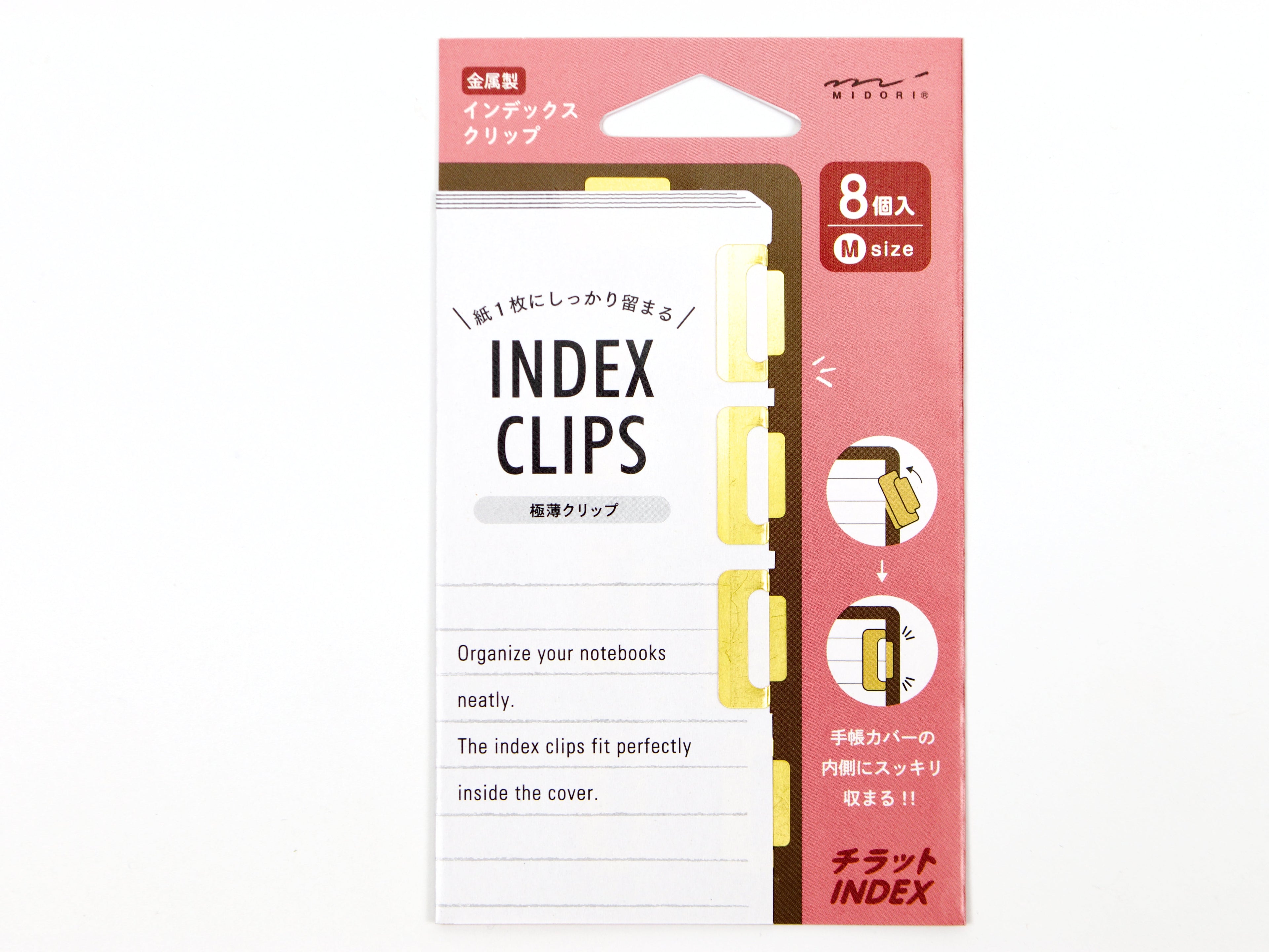 Midori Chiratto Index Clips