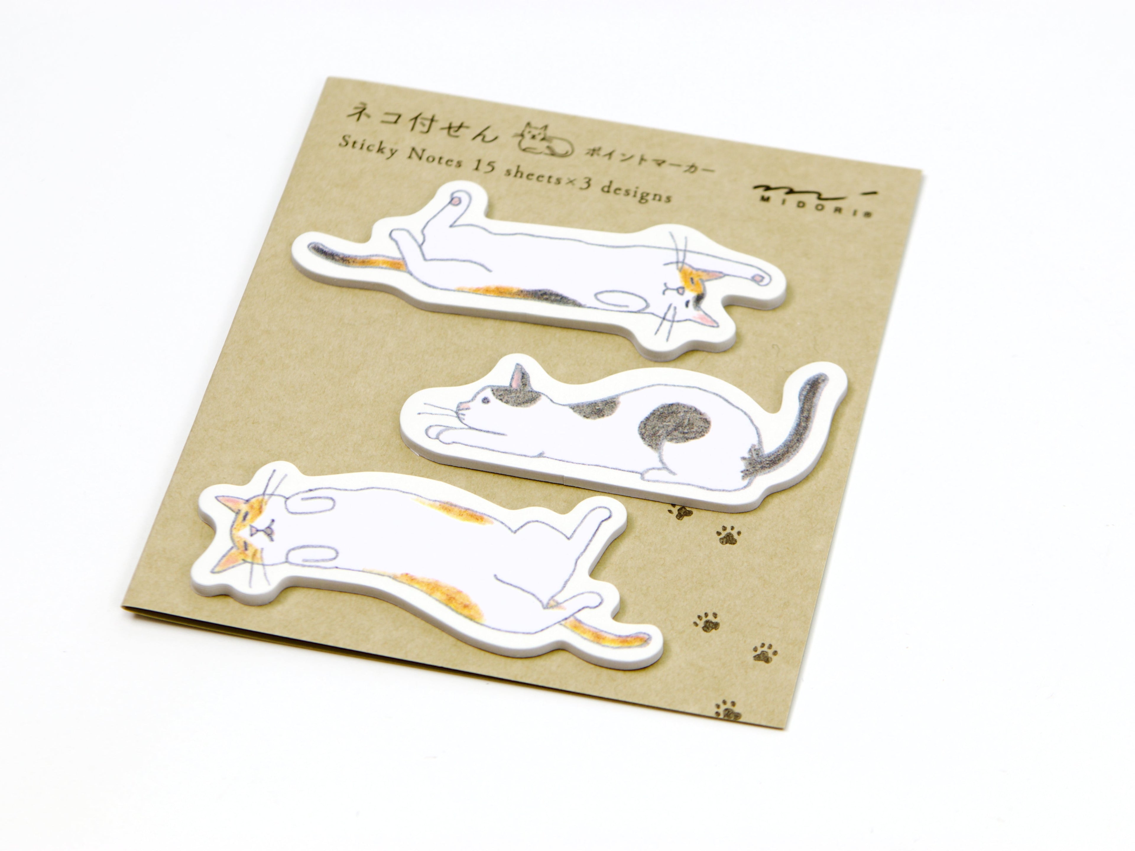 Midori Die Cut Sticky Note Page Flags