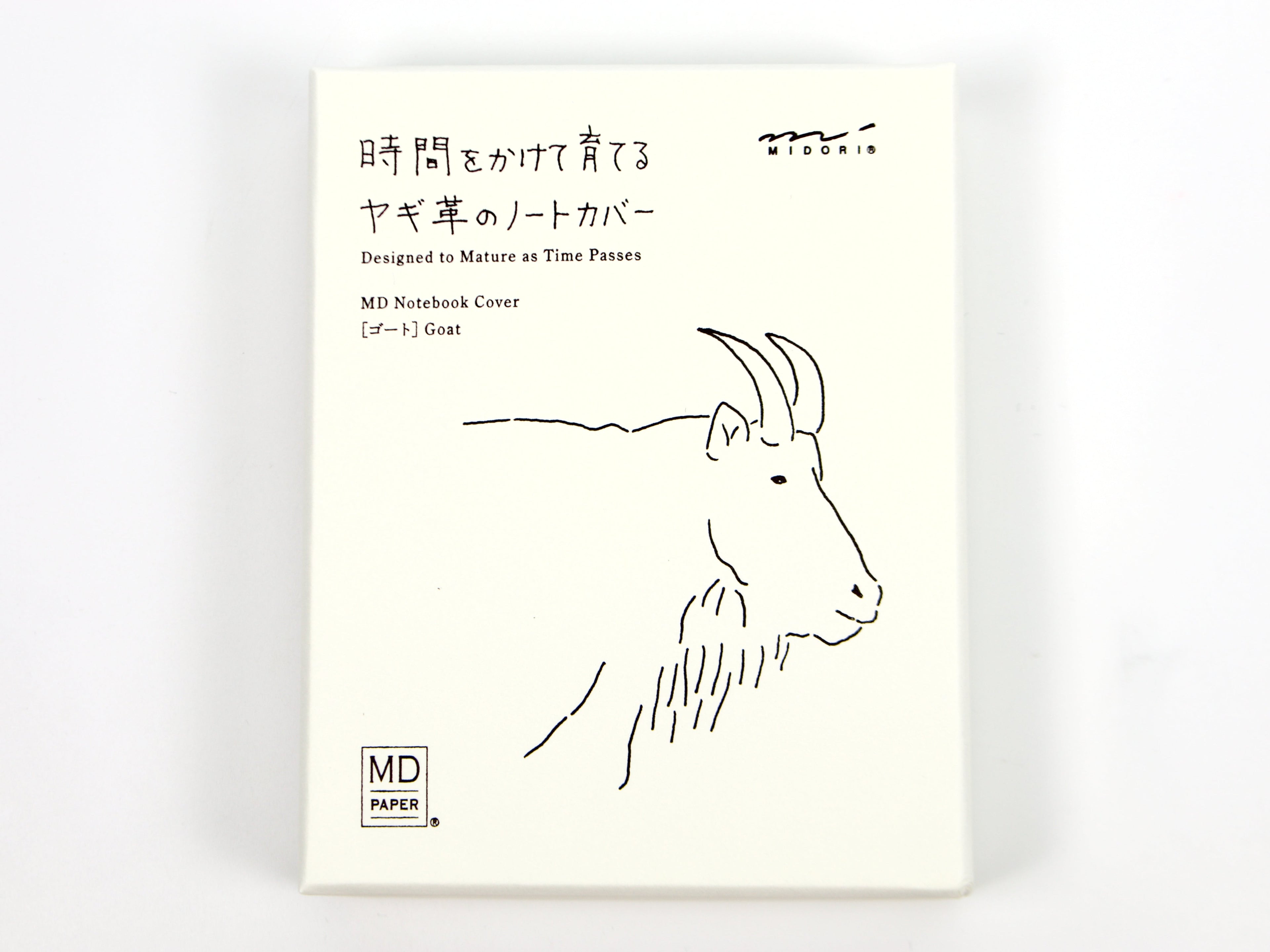 Midori MD Paper A7 Notebook Goat Cover