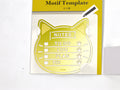 Midori Brass Motif Template