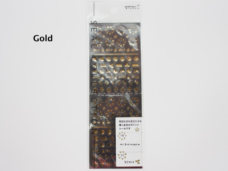 Midori Seal Collection Stickers