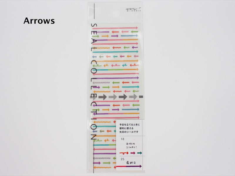 Midori Seal Collection Stickers