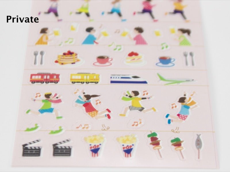 Midori Seal Collection Stickers