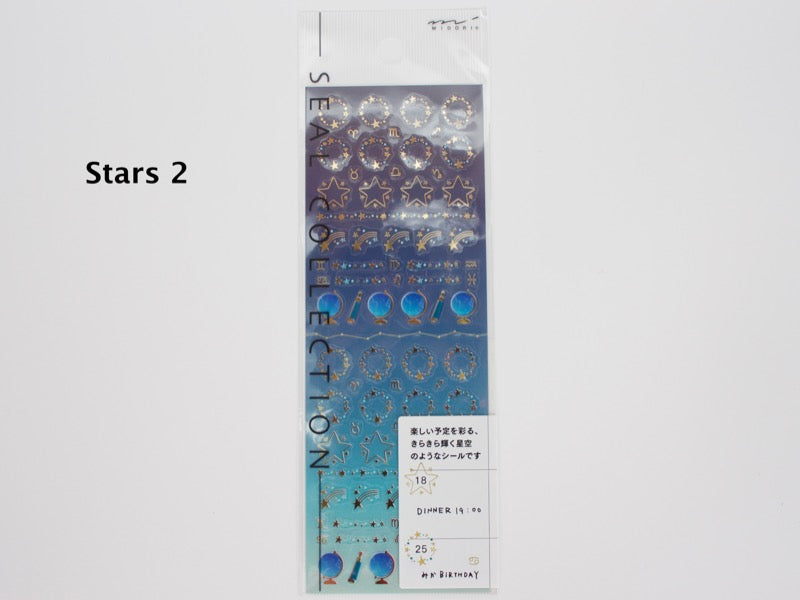 Midori Seal Collection Stickers