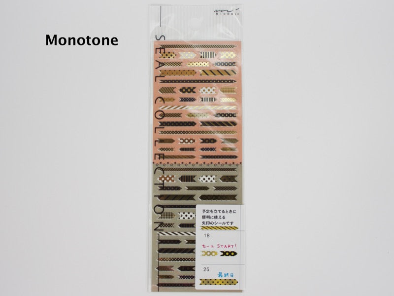 Midori Seal Collection Stickers