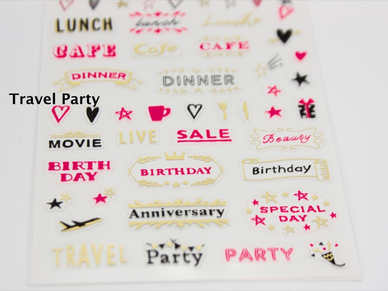 Midori Seal Collection Stickers