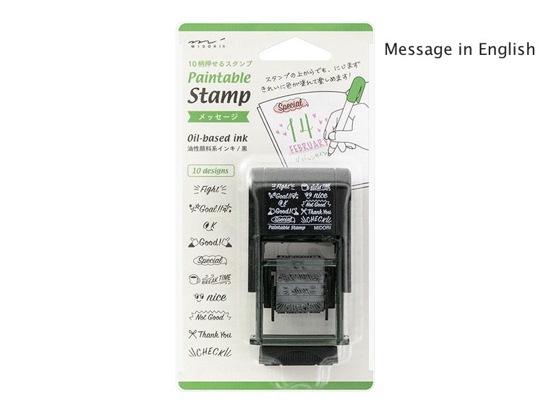 Midori Paintable Stamp 10 Design Type