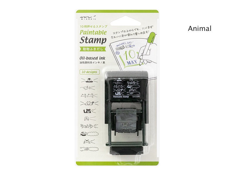 Midori Paintable Stamp 10 Design Type