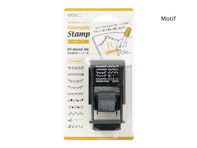 Midori Paintable Stamp 10 Design Type