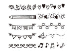 Midori Paintable Stamp 10 Design Type