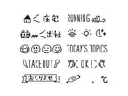 Midori Paintable Stamp 10 Design Type