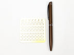Midori Calendar Stencil Medium Size