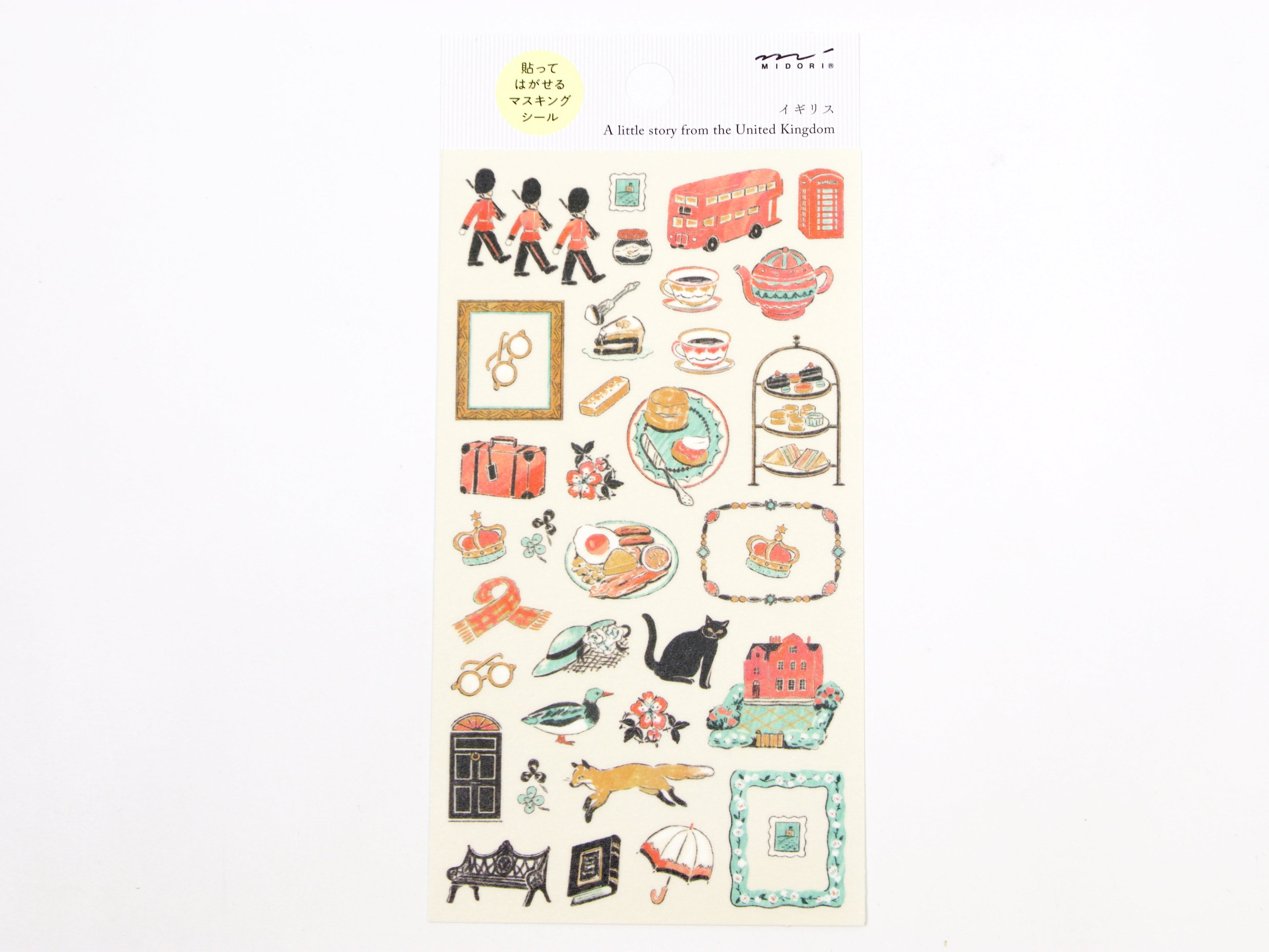 Midori Travel Story Collection Stickers