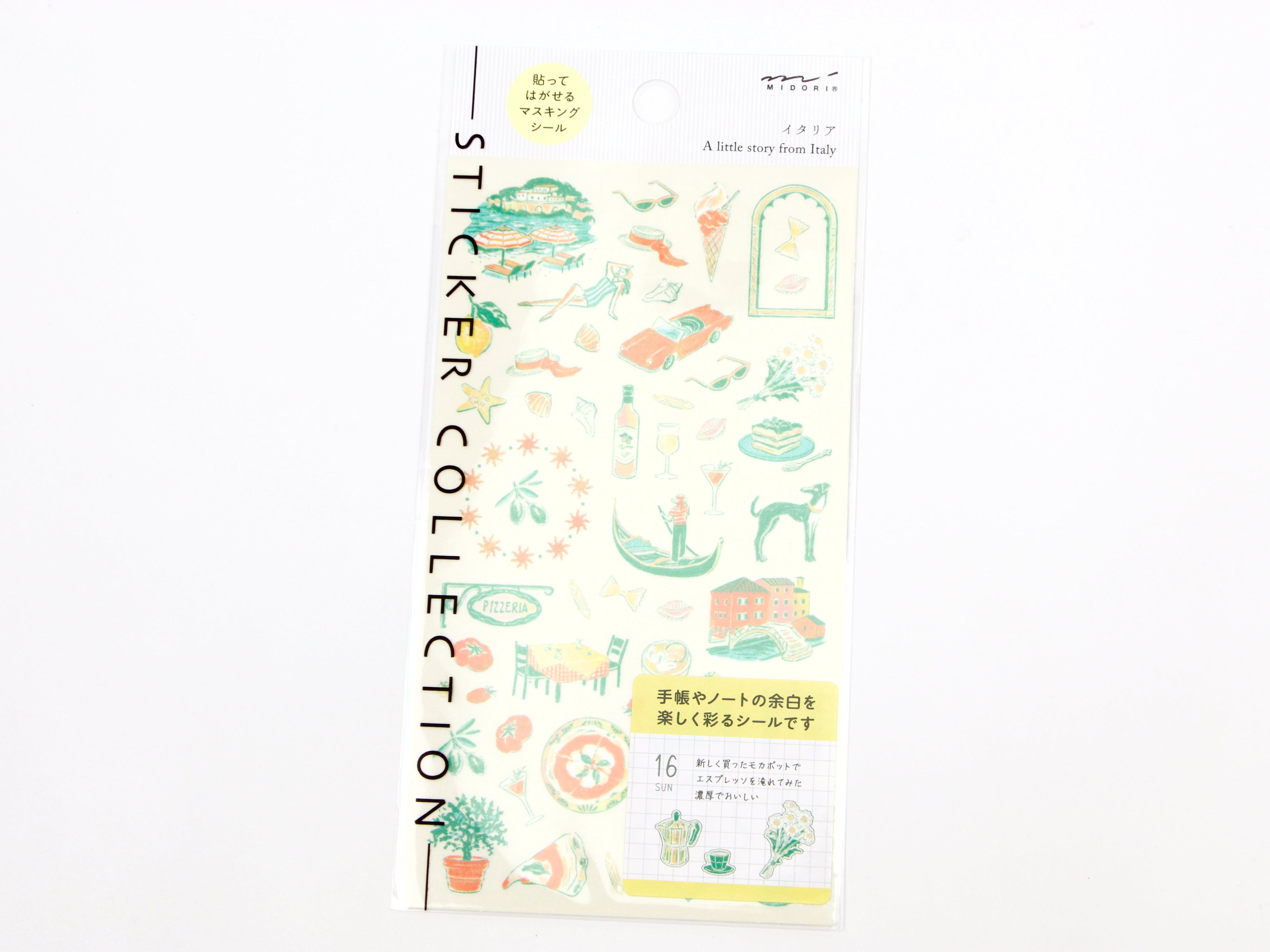 Midori Travel Story Collection Stickers