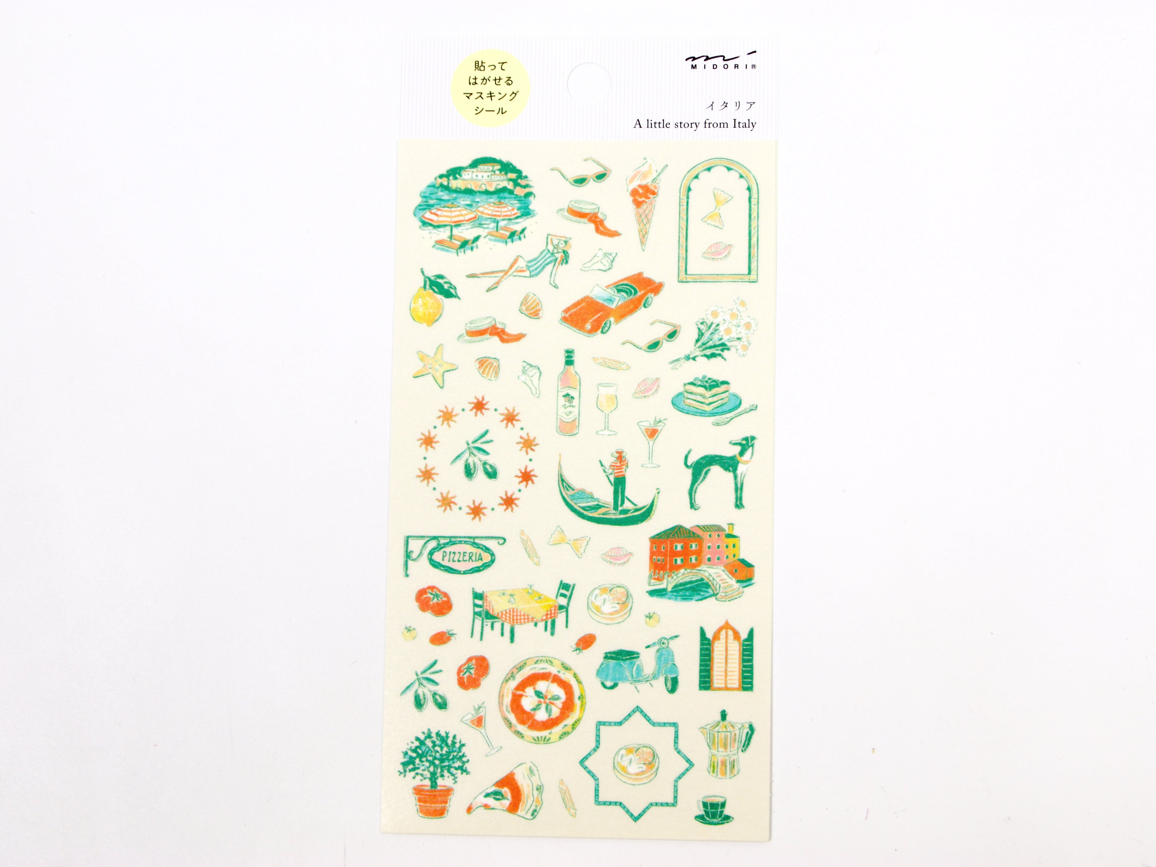 Midori Travel Story Collection Stickers