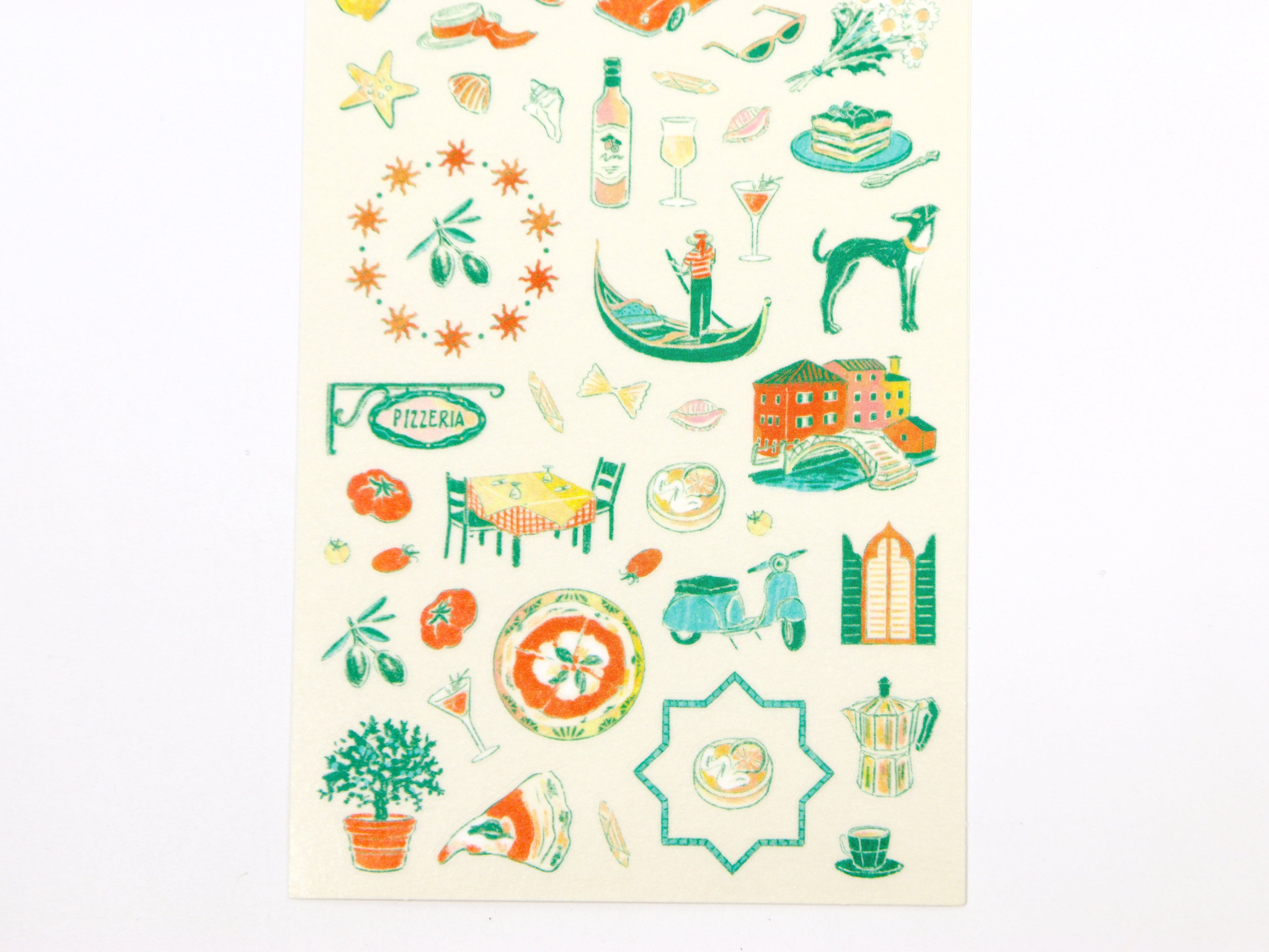 Midori Travel Story Collection Stickers