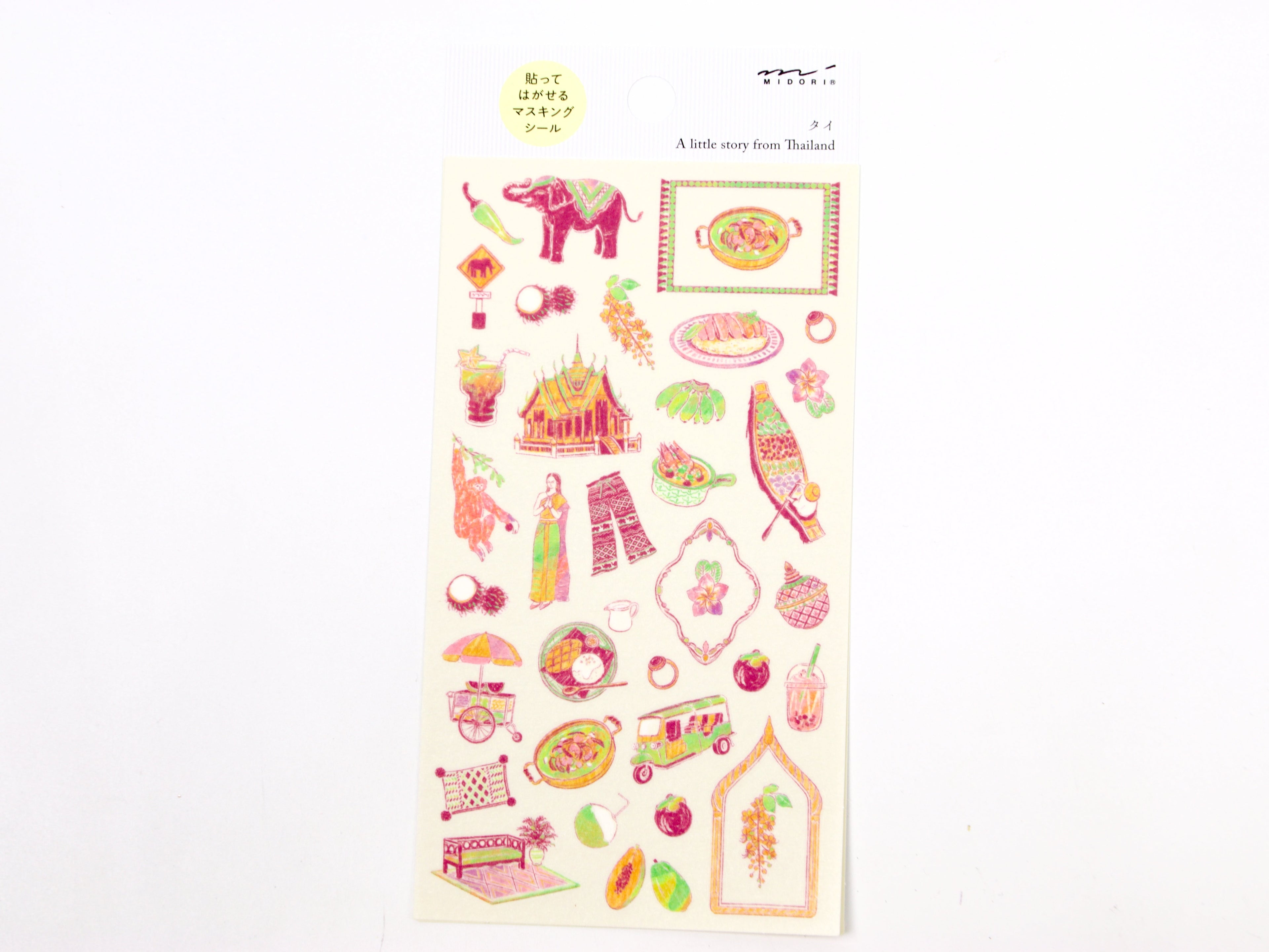 Midori Travel Story Collection Stickers