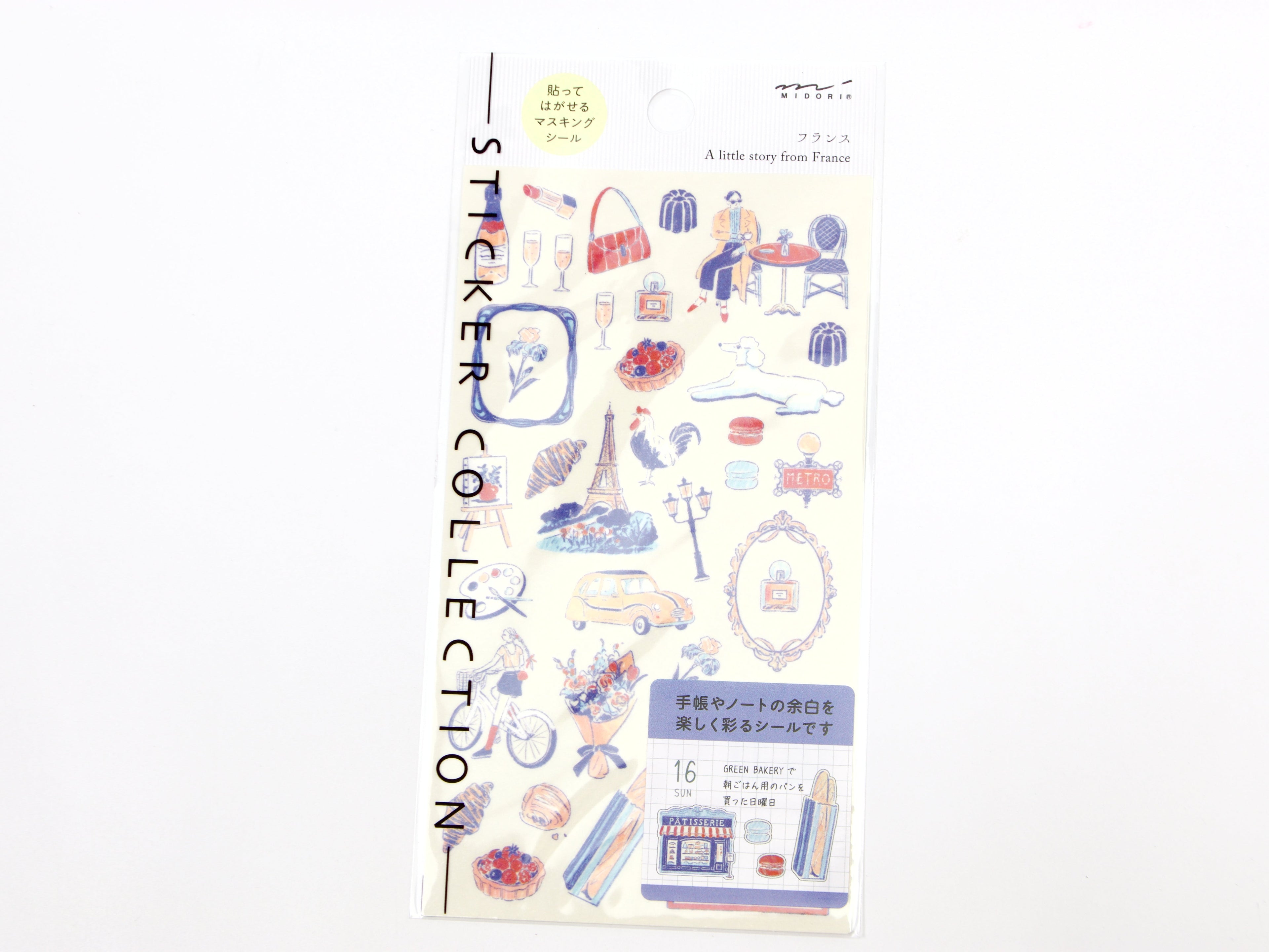 Midori Travel Story Collection Stickers