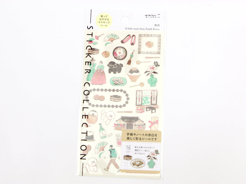 Midori Travel Story Collection Stickers
