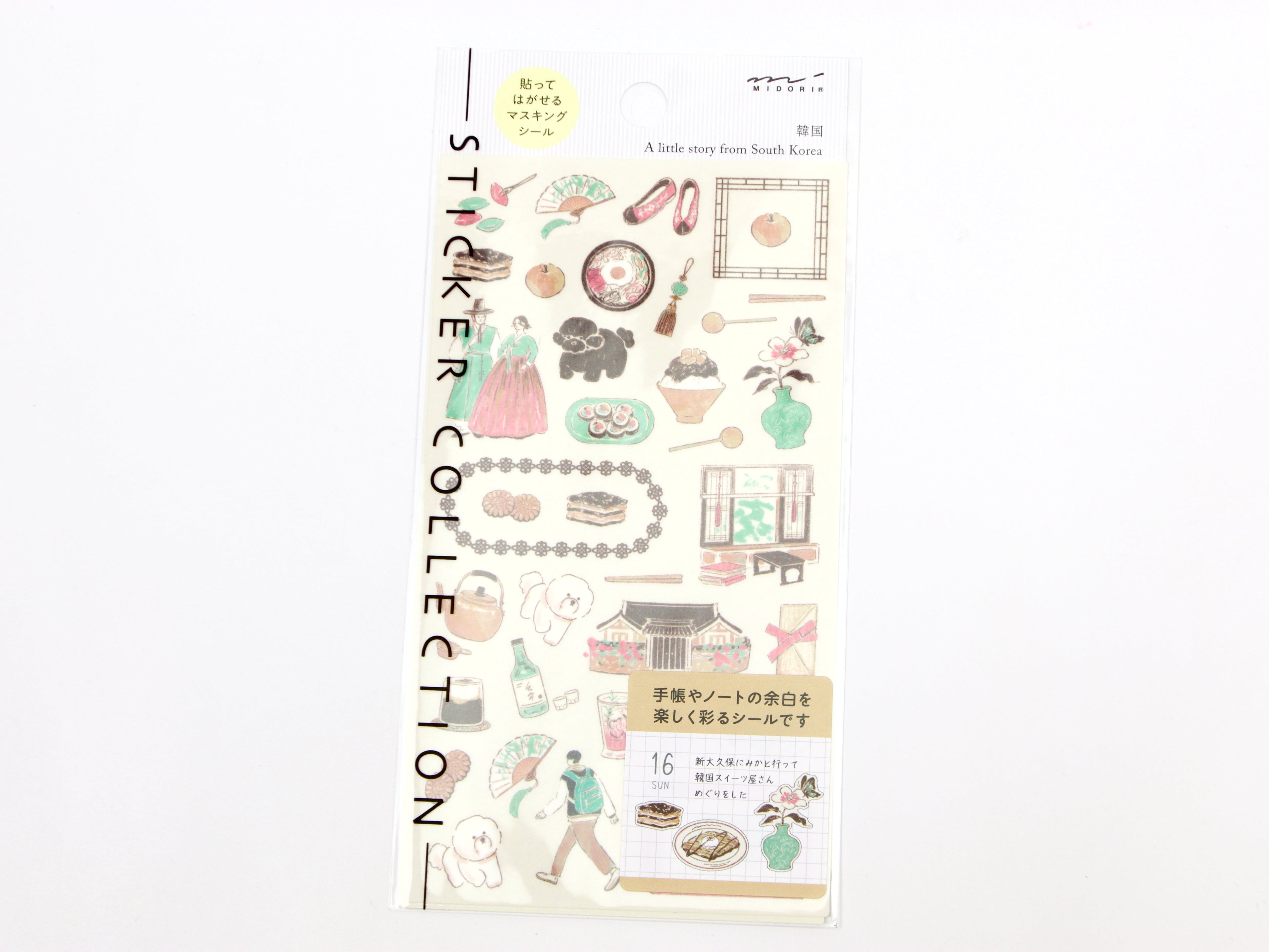 Midori Travel Story Collection Stickers
