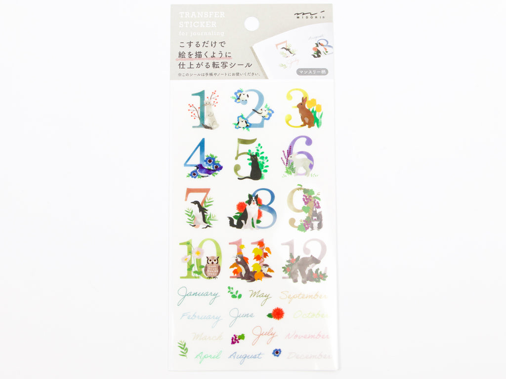 Midori Transfer Stickers
