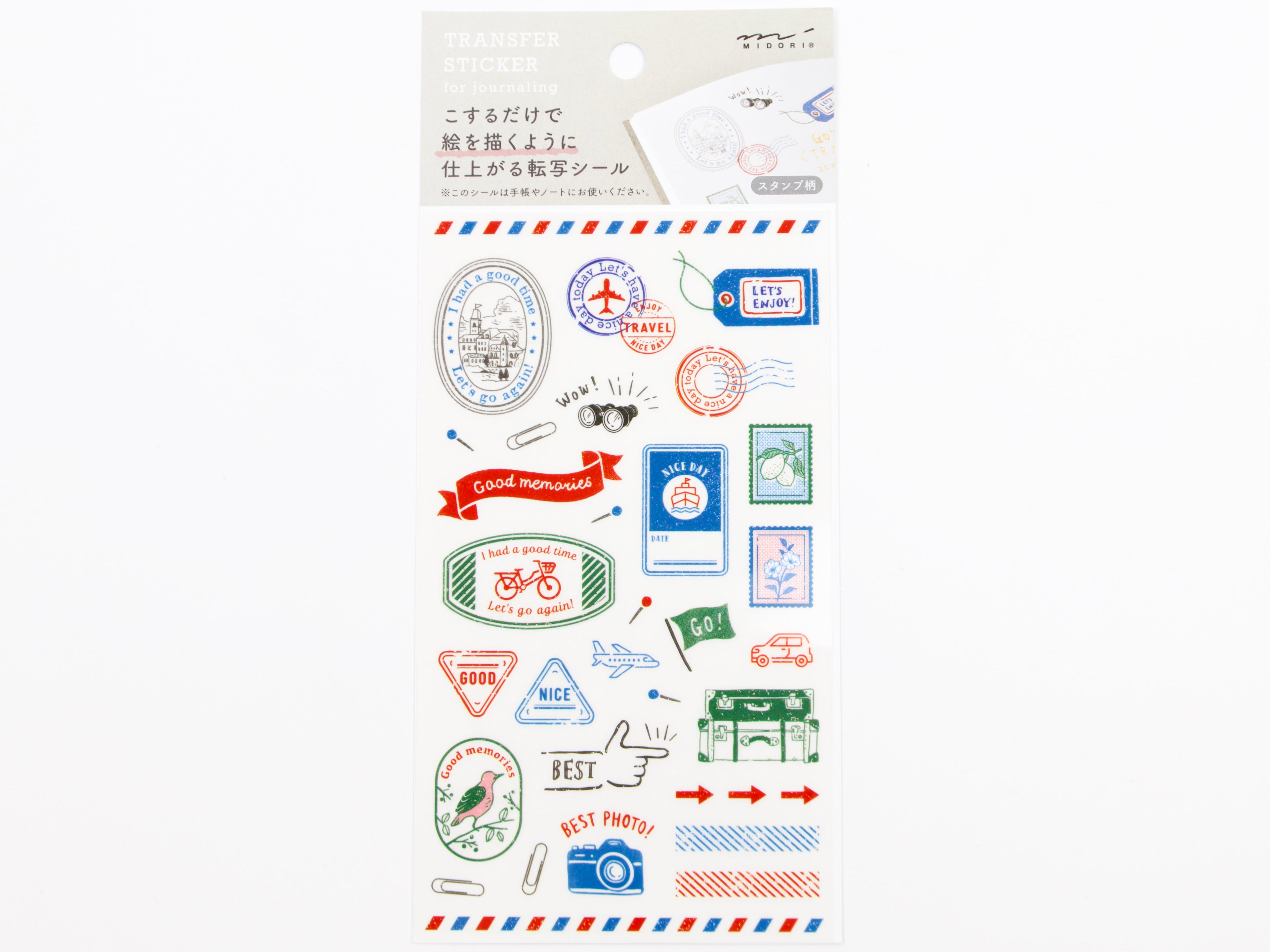 Midori Transfer Stickers