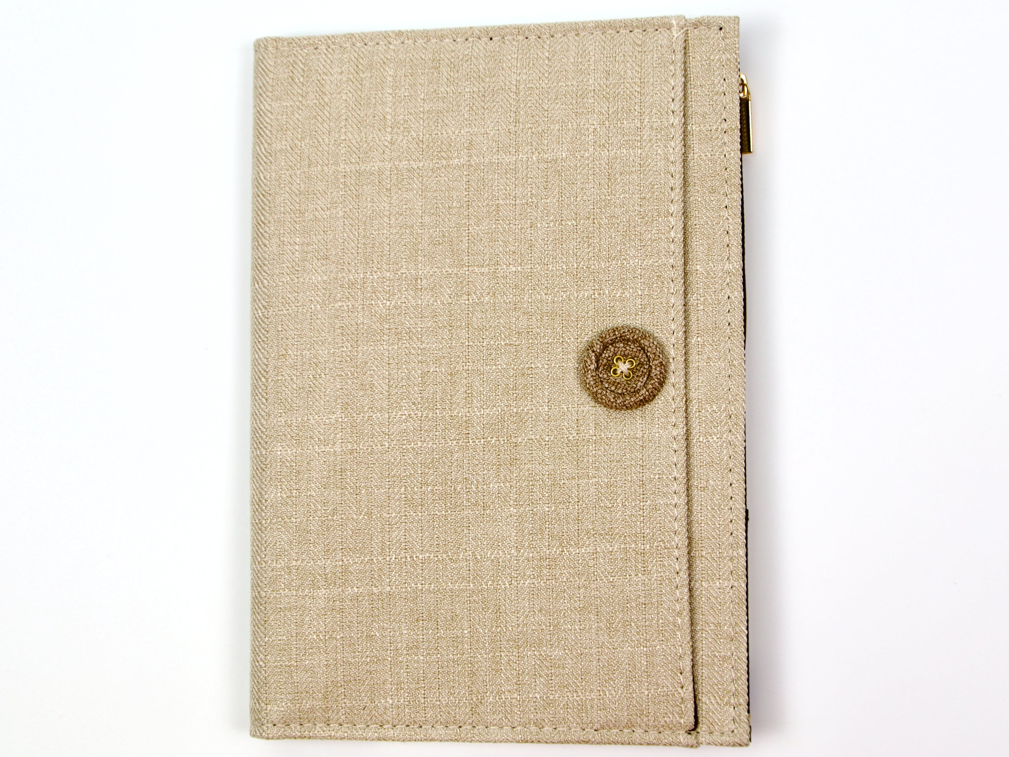 Midori Yuru Log Cloth Notebook Cover B6