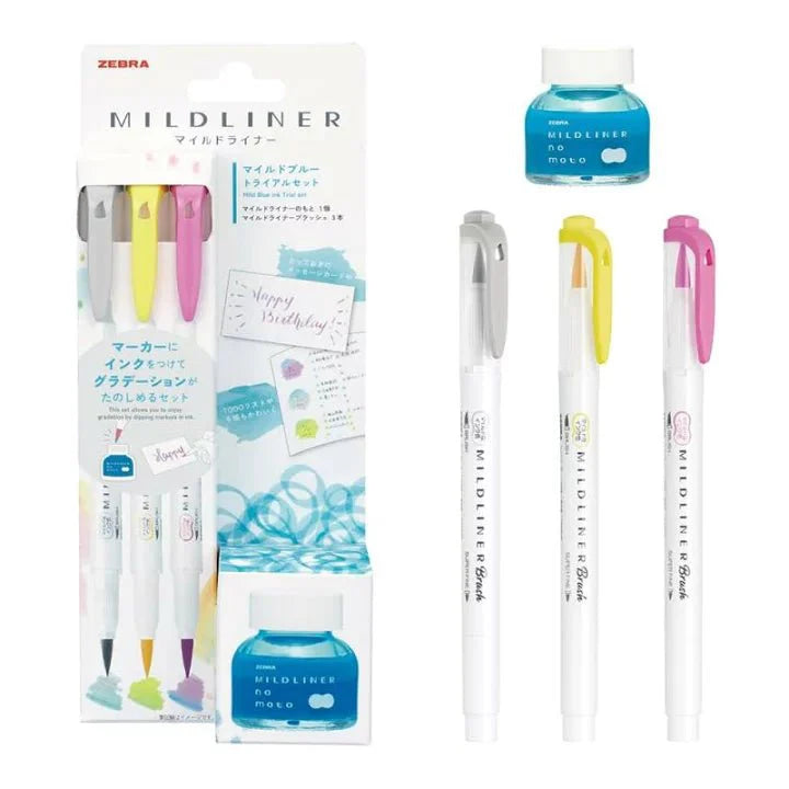 Mildliner no moto Set / Zebra