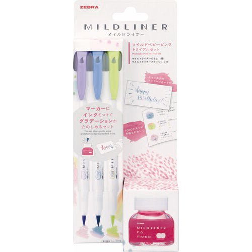 Mildliner no moto Set / Zebra