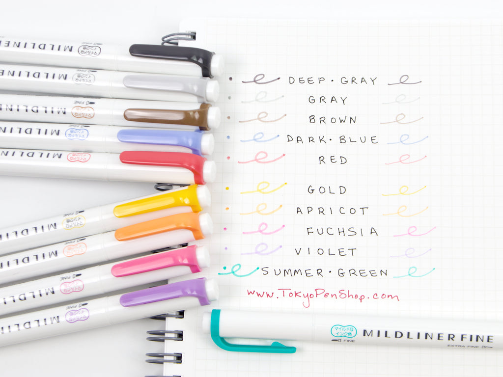 Zebra MildLiner Fine 5-pack LTD